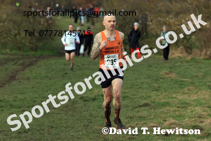 Mens 35 to 64, 2024 NEMAA Cross Country Champs., Wallsend. Photo: David T. Hewitson/Sports for All Pics